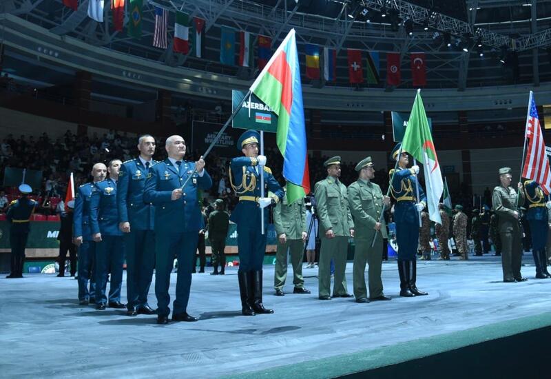 В Баку завершился чемпионат мира по борьбе среди военнослужащих