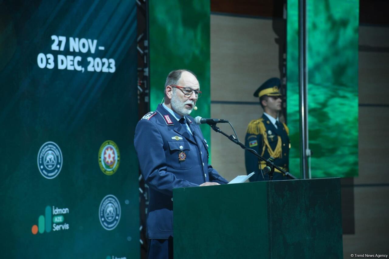 В Баку завершился чемпионат мира по борьбе среди военнослужащих