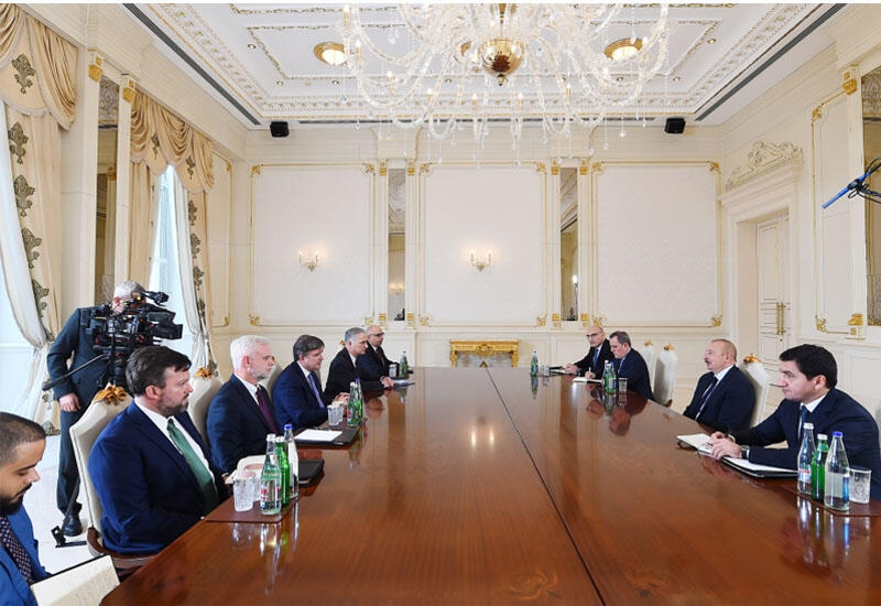 Президент Ильхам Алиев принял помощника государственного секретаря США