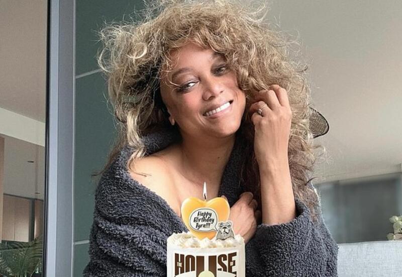 Супермодель Тайра Бэнкс снялась без макияжа в честь своего 50-летия