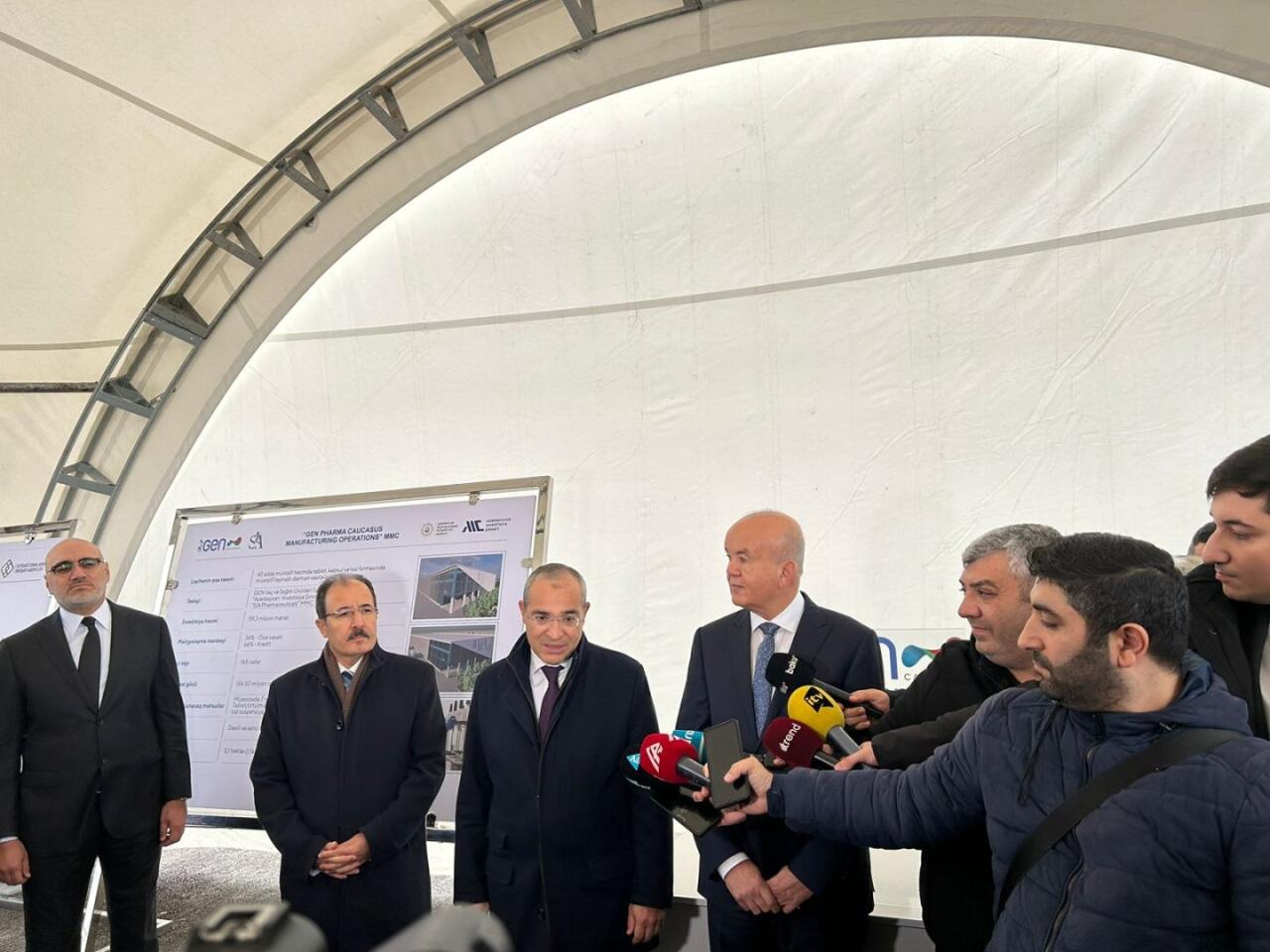 Pirallahı Sənaye Parkında dərman vasitələrinin istehsalı zavodunun təməli qoyulub