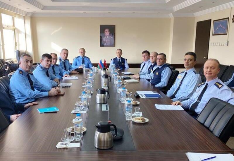 Штабные переговоры между представителями ВВС Азербайджана и Турции