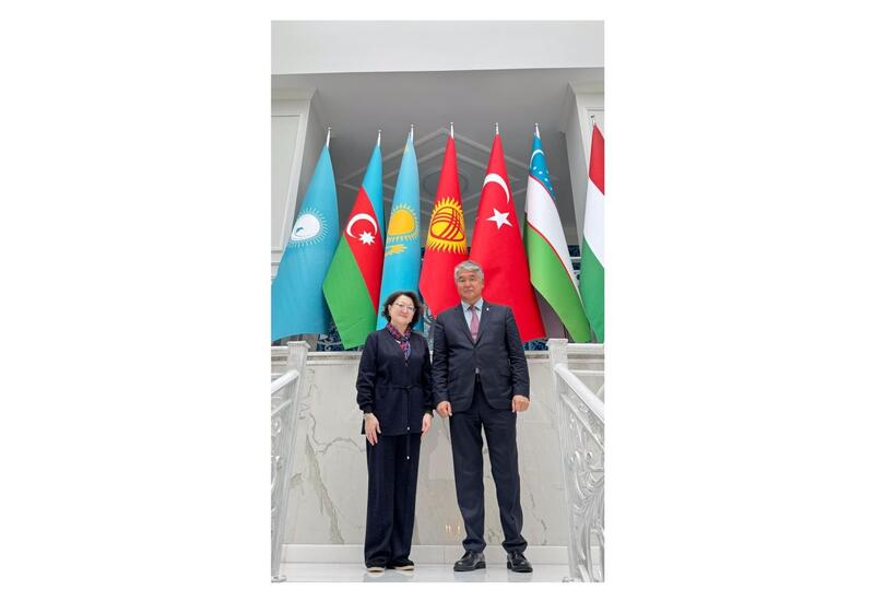 Türk Mədəniyyəti və İrsi Fondunun prezidenti Aktotı Raimkulova TÜRKSOY-un Baş katibi ilə görüşüb
