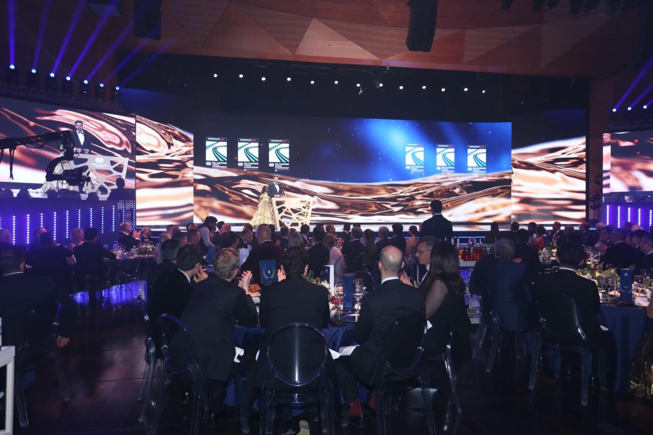 FIA Prize Giving 2023 в Баку запомнилась своей зрелищностью