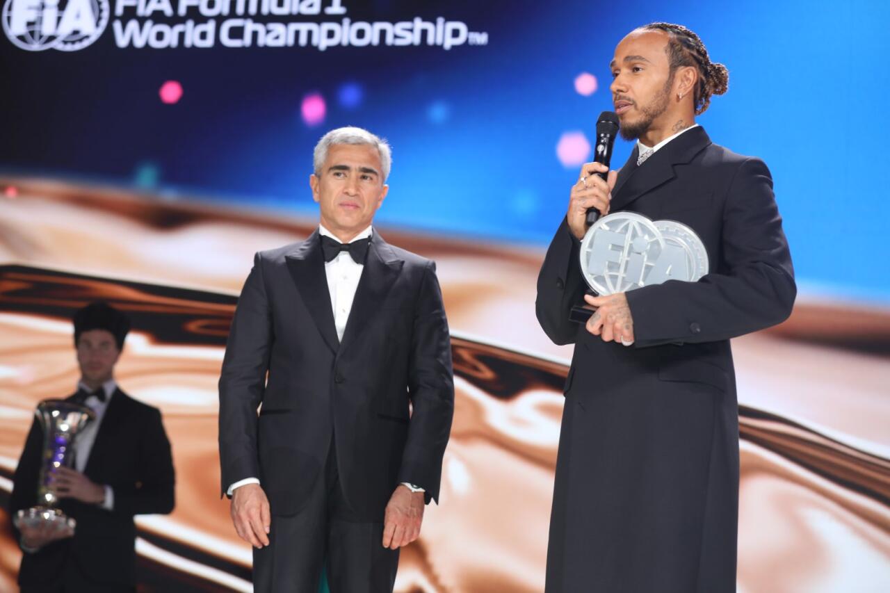 FIA Prize Giving 2023 в Баку запомнилась своей зрелищностью