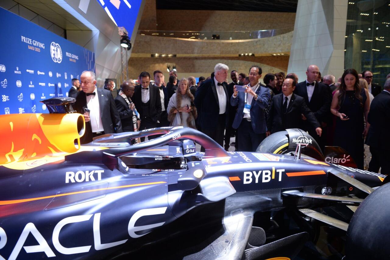 FIA Prize Giving 2023 в Баку запомнилась своей зрелищностью