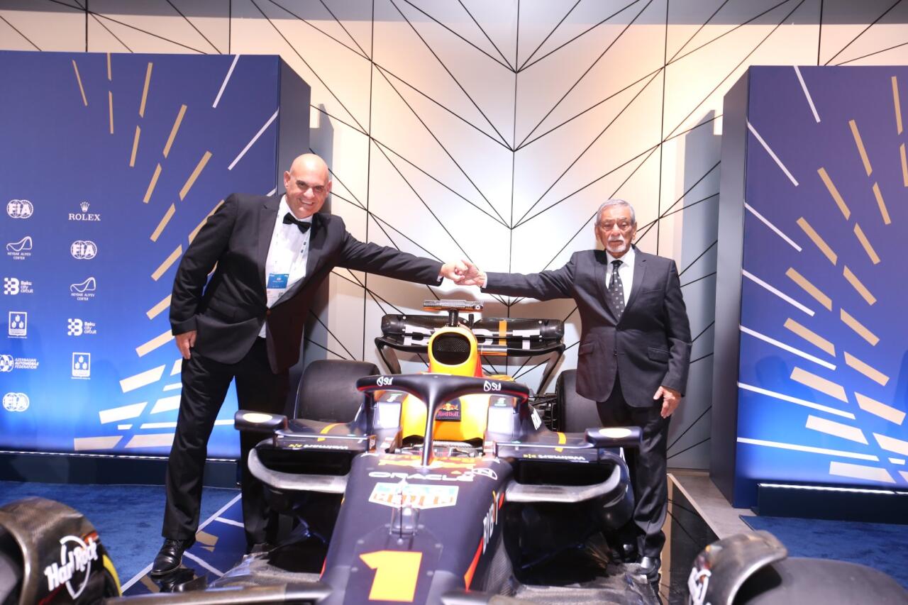 FIA Prize Giving 2023 в Баку запомнилась своей зрелищностью