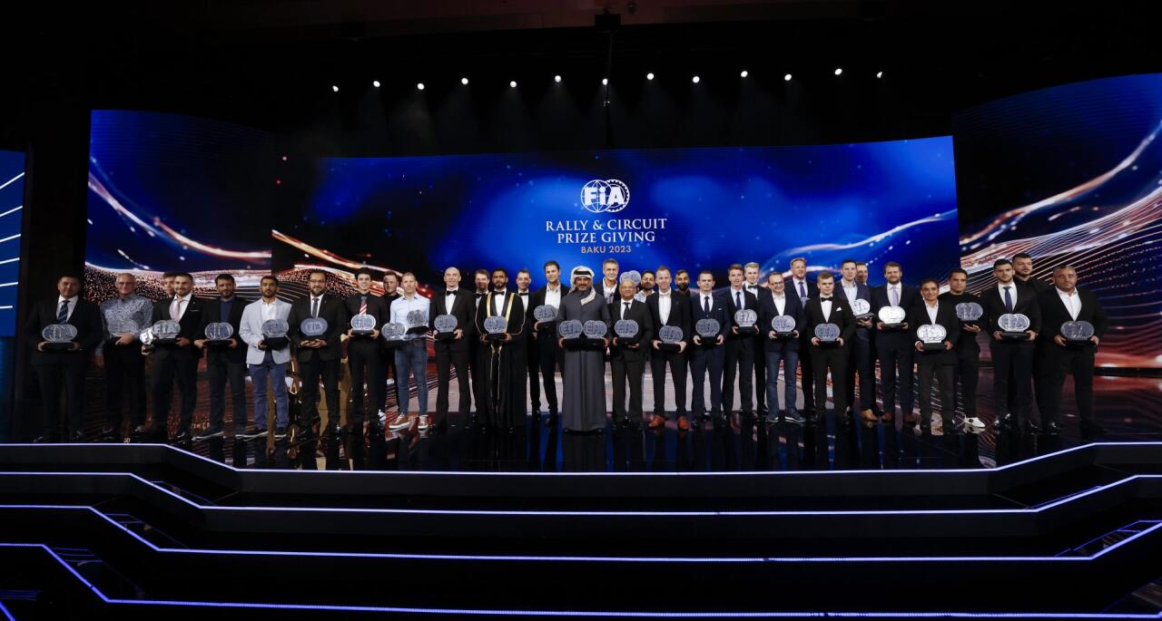 Неделя FIA в Баку завершилась церемонией вручения наград Rally & Circuit Award