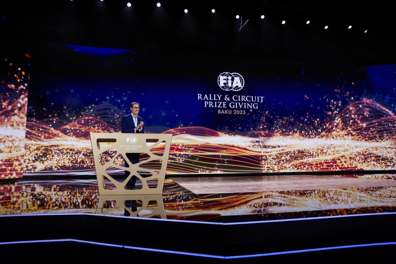 Неделя FIA в Баку завершилась церемонией вручения наград Rally & Circuit Award