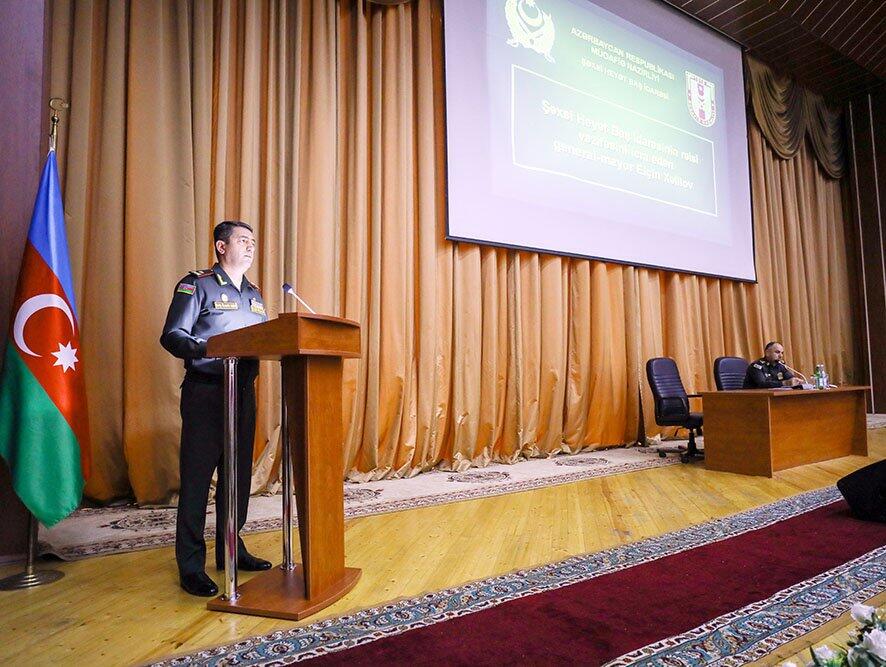 В азербайджанской армии завершены учебно-методические сборы с офицерами и психологами