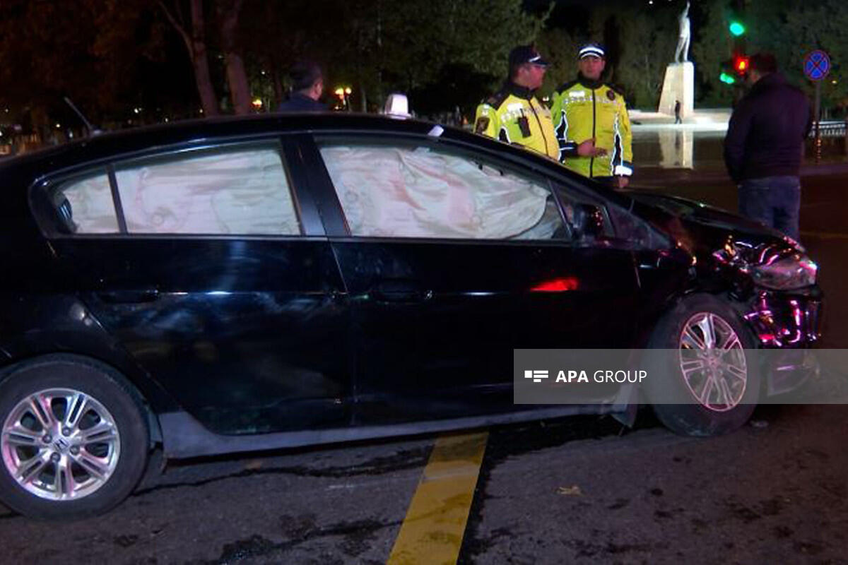 Bakıda zəncirvari qəza