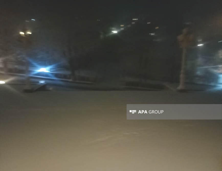 В трех районах Азербайджана выпал снег