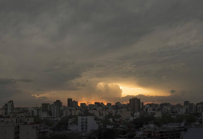 Сильная буря Буэнос-Айресе