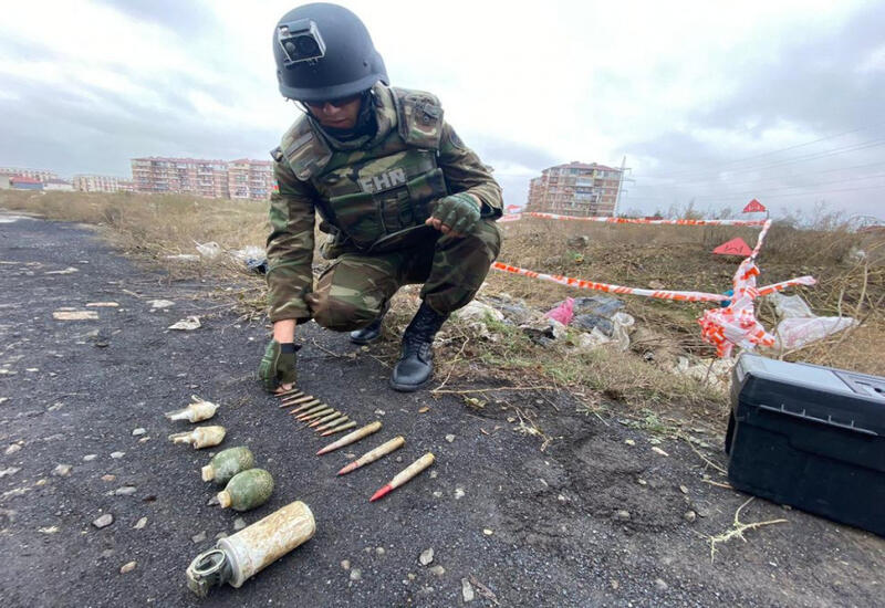 В Абшеронском районе найдены боеприпасы