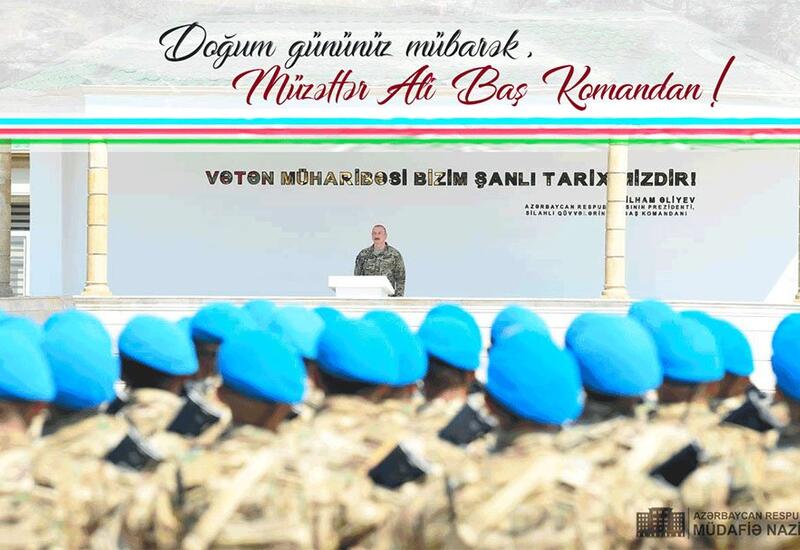 “N” hərbi hissənin yaranması günü qeyd olunub