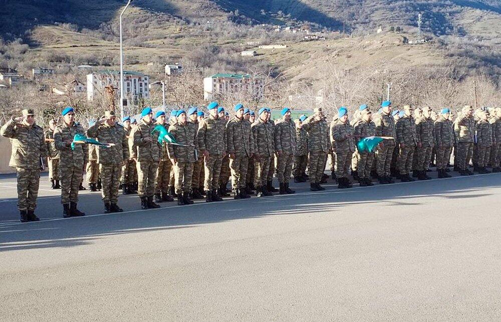 “N” hərbi hissənin yaranması günü qeyd olunub