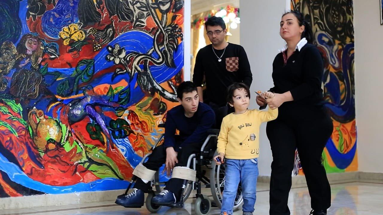 Новогодняя зимняя сказка в Баку