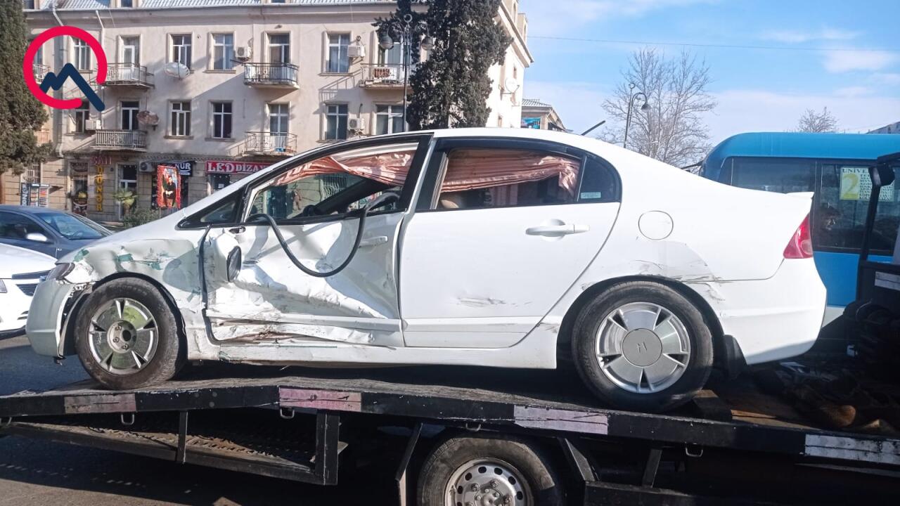 Gəncədə ağır qəza