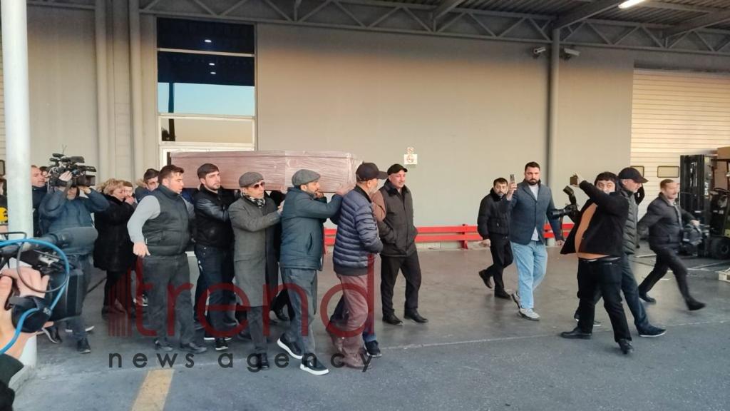 Самолет с телом Айгюн Бейляр приземлился в Баку