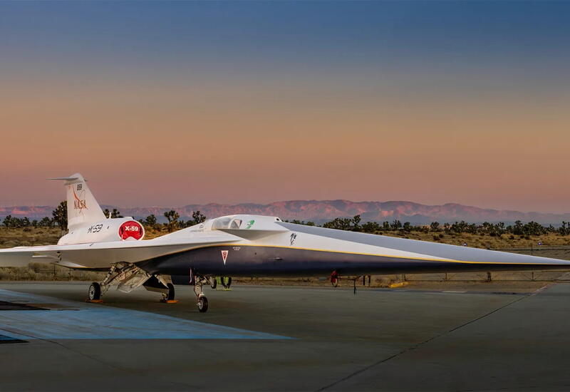 НАСА представило экспериментальный сверхзвуковой самолет X-59