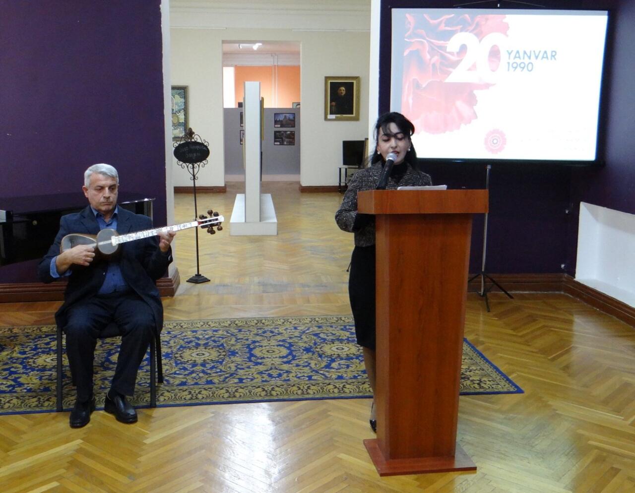 В Государственном музее музыкальной культуры Азербайджана почтили память шехидов 20 Января