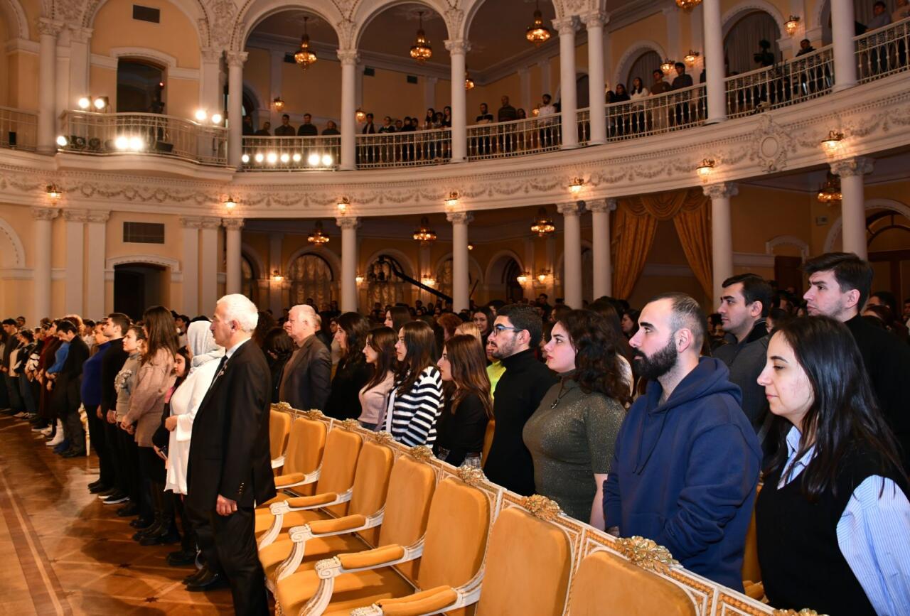 В Бакинской филармонии прошел вечер памяти жертв трагедии 20 Января