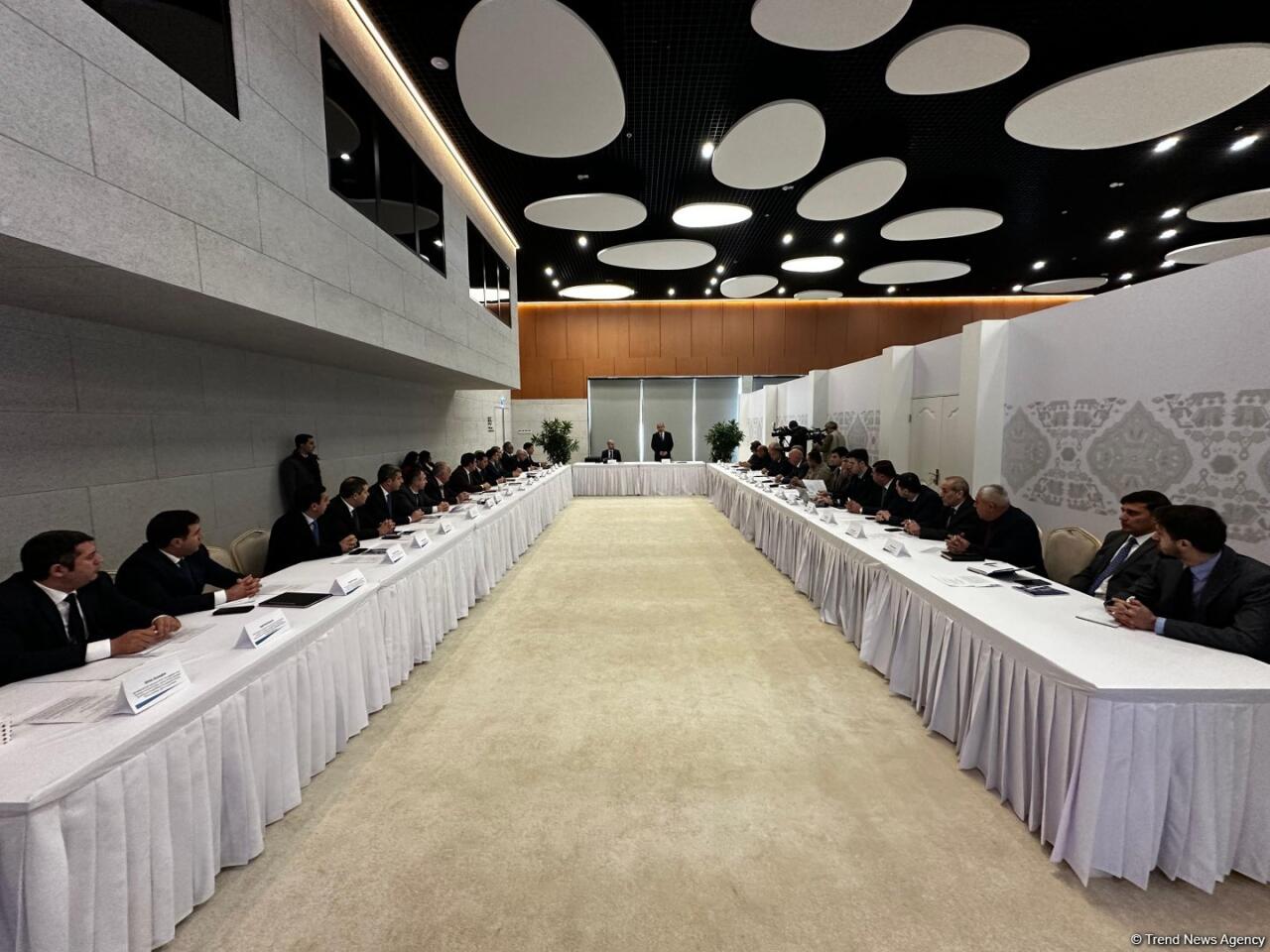 В Зангилане проходит заседание рабочей группы по вопросам экологии