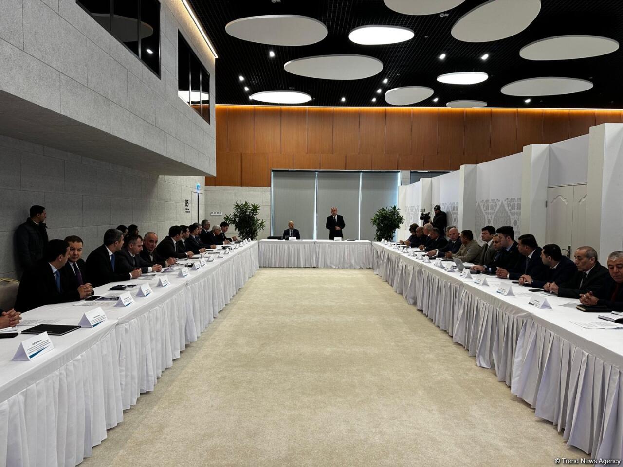 В Зангилане проходит заседание рабочей группы по вопросам экологии