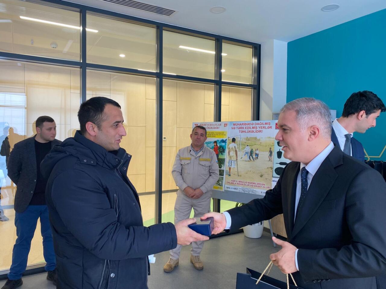 Очередная группа семей бывших вынужденных переселенцев прибыла в город Физули