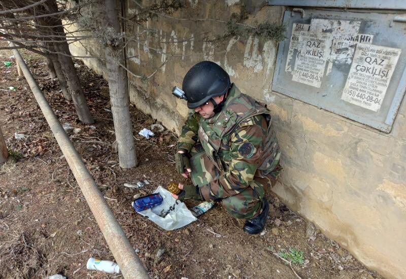 В Абшеронском районе обнаружены боеприпасы