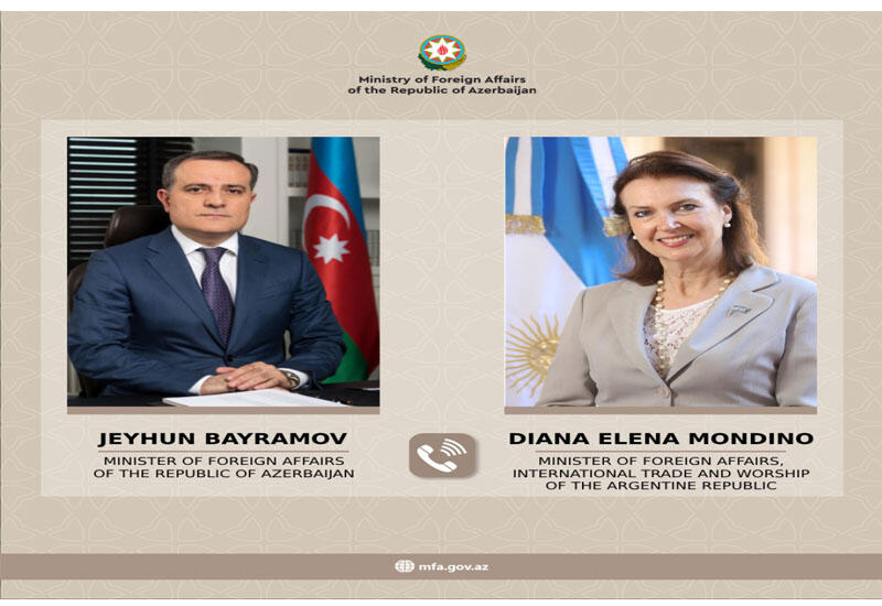 Состоялся телефонный разговор между главами МИД Азербайджана и Аргентины
