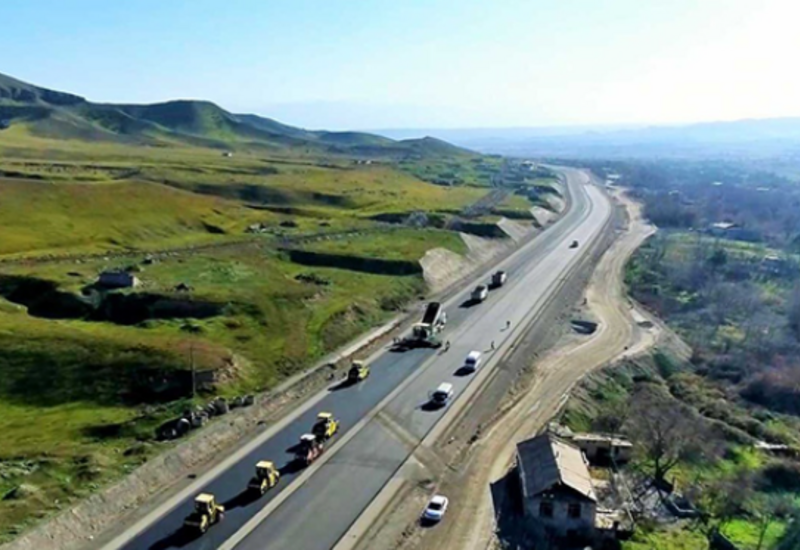 Завершена часть работ на дороге Худаферин-Губадлы-Лачин