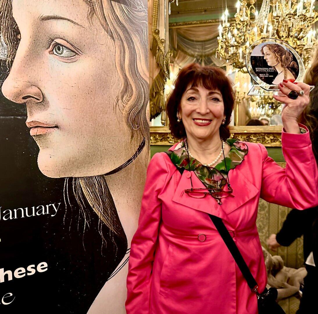 Маргарита Керимова-Соколова удостоена премии Боттичелли в Италии