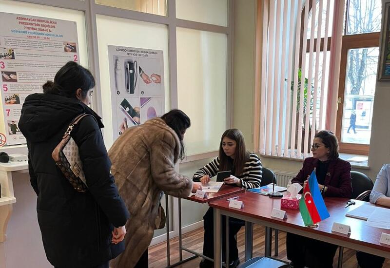 Граждане Азербайджана в Латвии проявляют активность на президентских выборах
