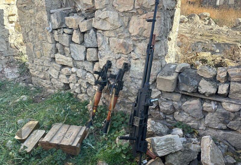 В Ханкенди обнаружено большое количество боеприпасов