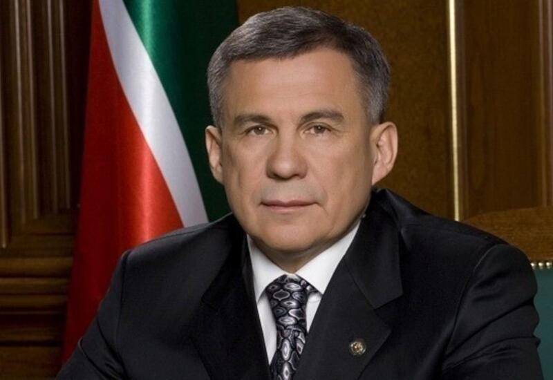 Tatarıstan Rəisi Prezident İlham Əliyevə təbrik məktubu göndərib
