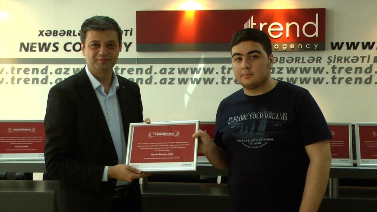 Trend BİA-nın dəstəyi ilə könüllülər təşviqat dövründə 200-dən çox multimedia məhsulu hazırlayıb