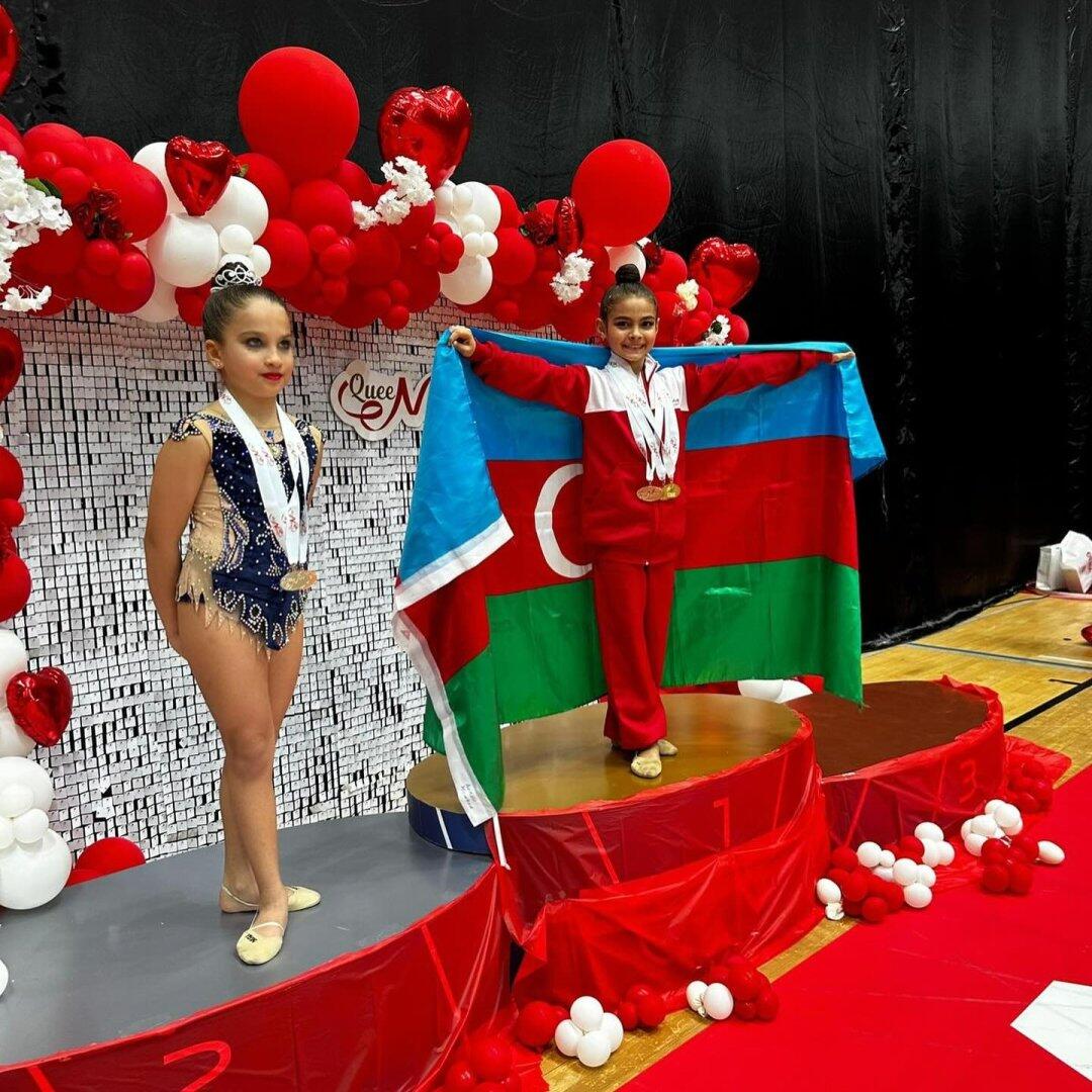 Азербайджанские гимнастки добились успеха на международном турнире "Queen Cup"