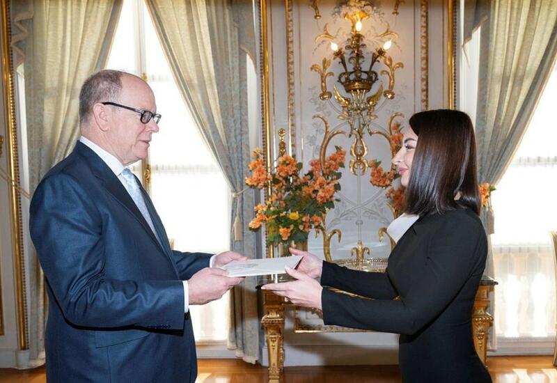 Посол Лейла Абдуллаева вручила верительные грамоты Принцу Монако
