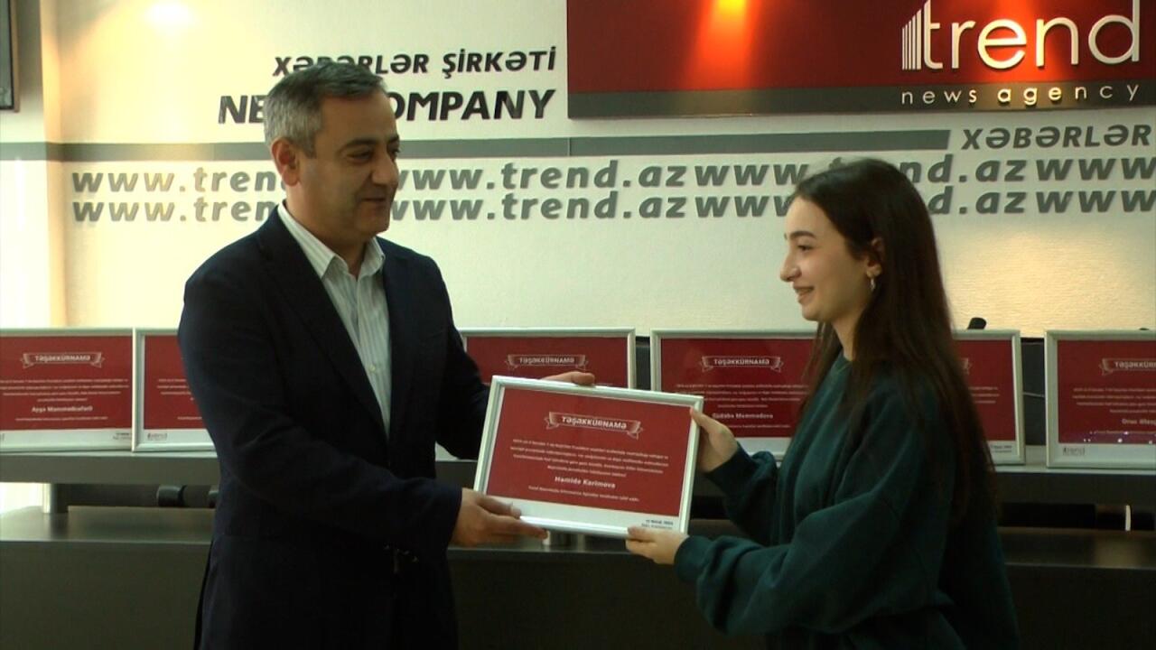 Trend BİA-nın dəstəyi ilə könüllülər təşviqat dövründə 200-dən çox multimedia məhsulu hazırlayıb
