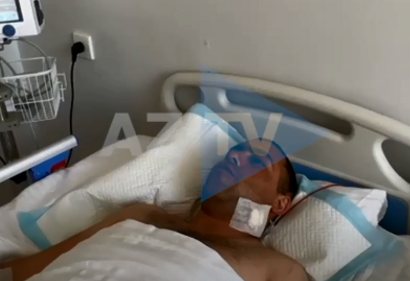 Şərti sərhəddə yaralanan hərbçimiz danışdı