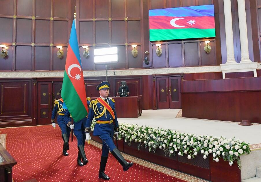 Состоялась церемония инаугурации Президента Азербайджанской Республики Ильхама Алиева