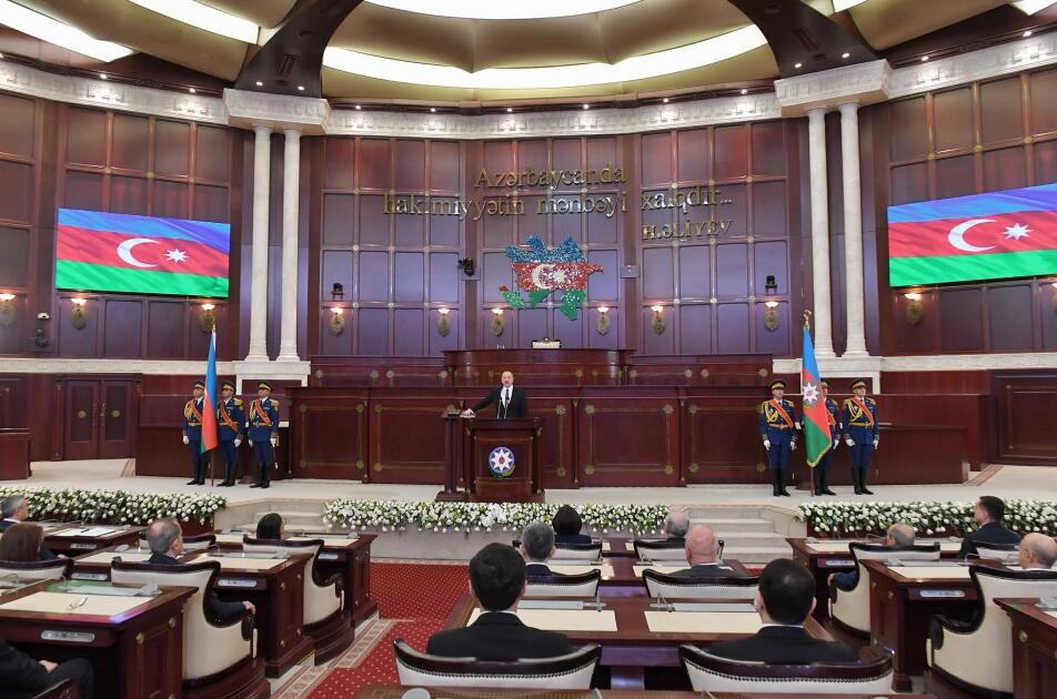 Состоялась церемония инаугурации Президента Азербайджанской Республики Ильхама Алиева