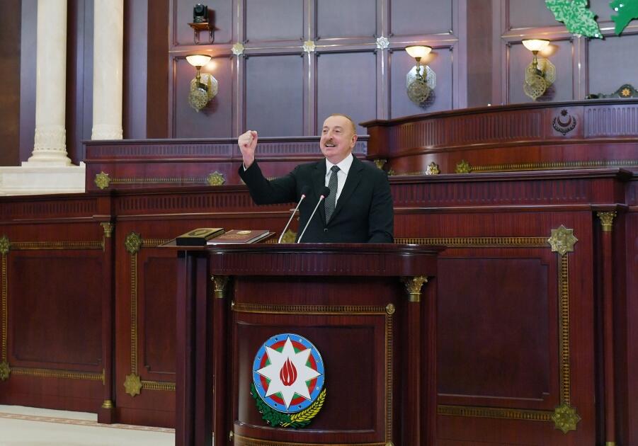 Состоялась церемония инаугурации Президента Азербайджанской Республики Ильхама Алиева