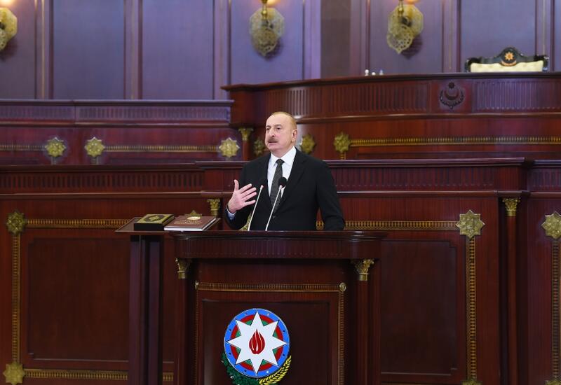 Prezident İlham Əliyev: Bu gün hərbi sahədə texnoloji inkişaf və üstünlük böyük əhəmiyyət daşıyır