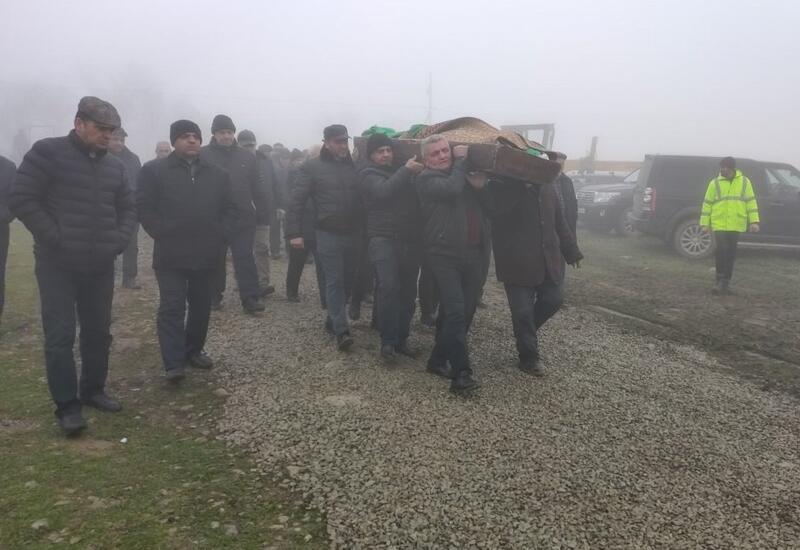 Мовлуд Сулейманлы похоронен в Шамахы