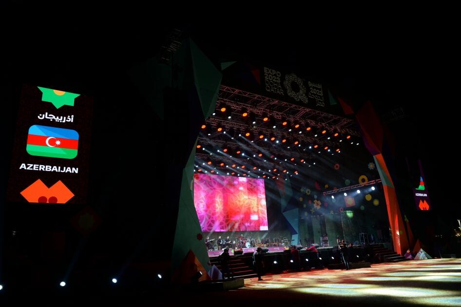 В рамках Национального дня Азербайджана на Expo 2023 Doha организована концертная программа