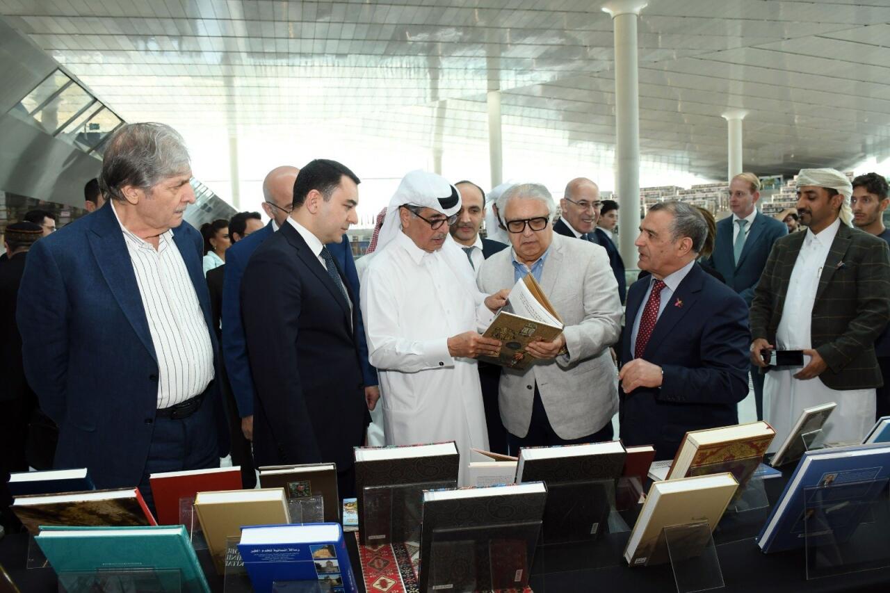 Qətərdə “Qədim köklərə malik Azərbaycan mədəniyyəti” adlı kitab sərgisi açılıb