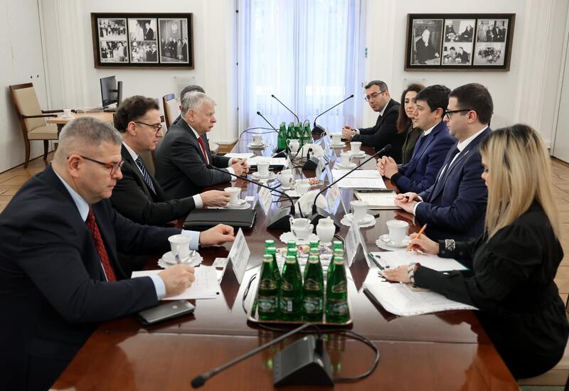 Начался визит председателя Государственного комитета по работе с диаспорой Фуада Мурадова в Польшу