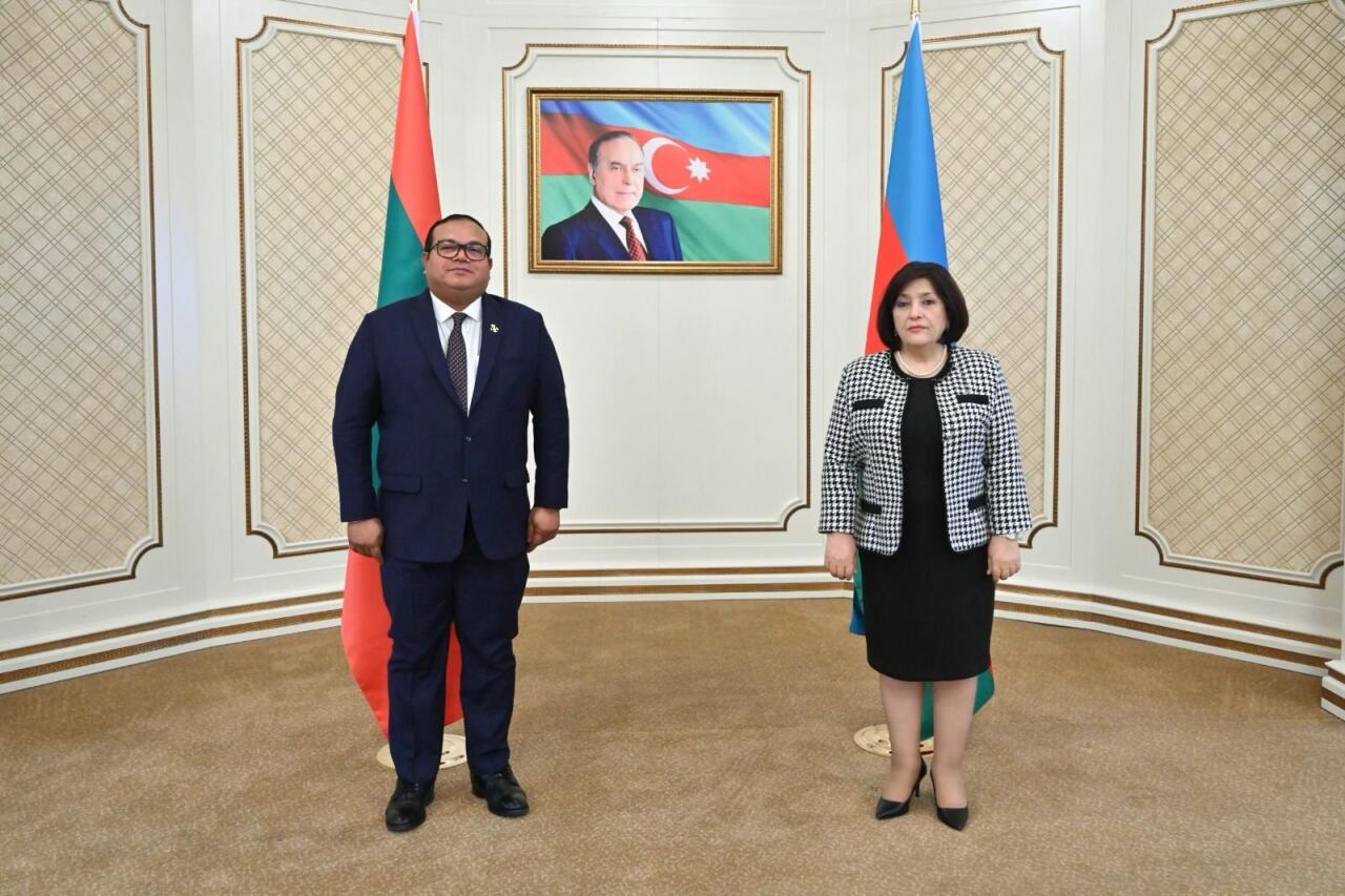 Sahibə Qafarova Maldiv Respublikası Xalq Məclisinin və Şri-Lanka parlamentinin sədrləri ilə görüşlər keçirib